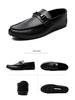 Men's Summer 2025 British-Style Casual Leather Loafers - Soft Sole, Trendy One-Step Drive Shoes