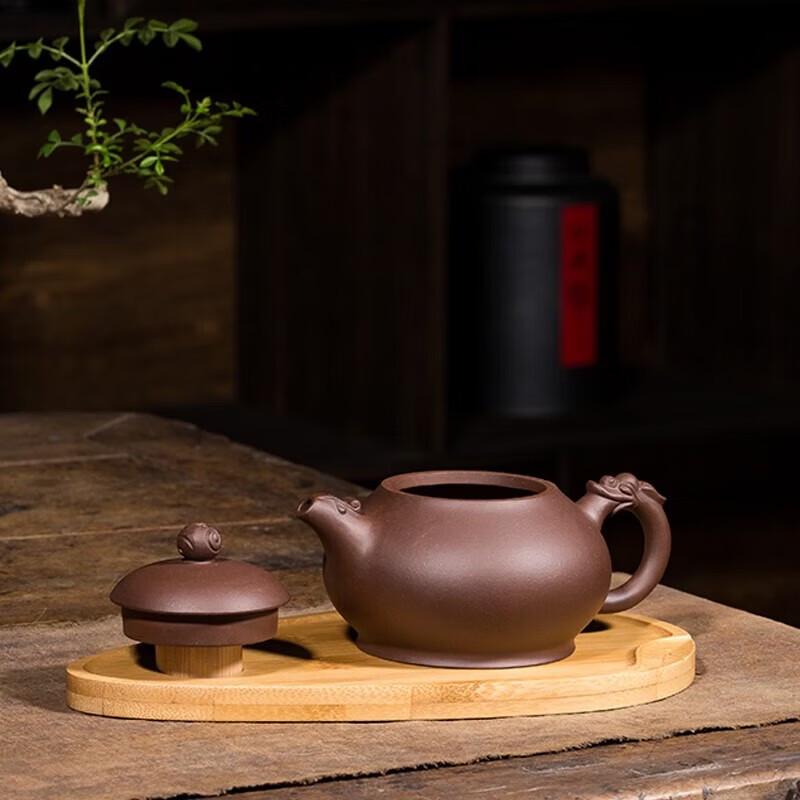 Wanchunhe Dragon & Phoenix Handmade Zisha Teapot, 280ml