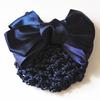 Bow Barrette Lady Hair Clip Cover Bowknot Bun Snood Women Hair Accessories