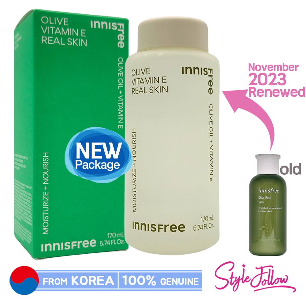 

[INNISFREE] Olive Vitamin E Real Skin 170 мл 1pc + Sample Gifts