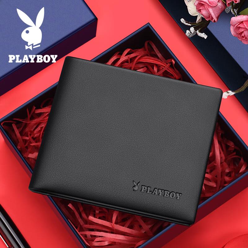 

Playboy Men s Genuine Leather Bi-fold Wallet
