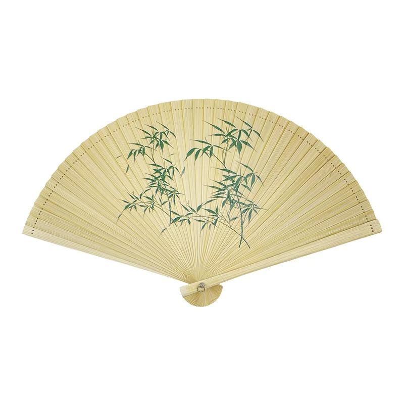 All-Bamboo Folding Fan, Ancient Style, Compact, Portable, Foldable Gift Fan, Chinese Style, Hanfu, Cheongsam, Photo Shoot, Dance Fan