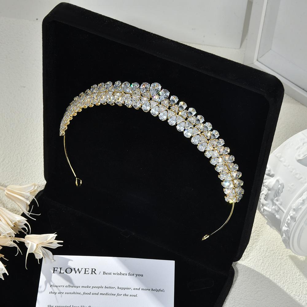 Princess Tiara Crown for Women Girl Zirconia Small Bridal Tiara for Wedding Bride Birthday Party Prom Hair Jewelry Headpiece