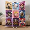 1pc Warriors Leap Soft Throw Blanket Flannel All Season Light Weight Living Room/Bedroom Warm Blanket. M7270125