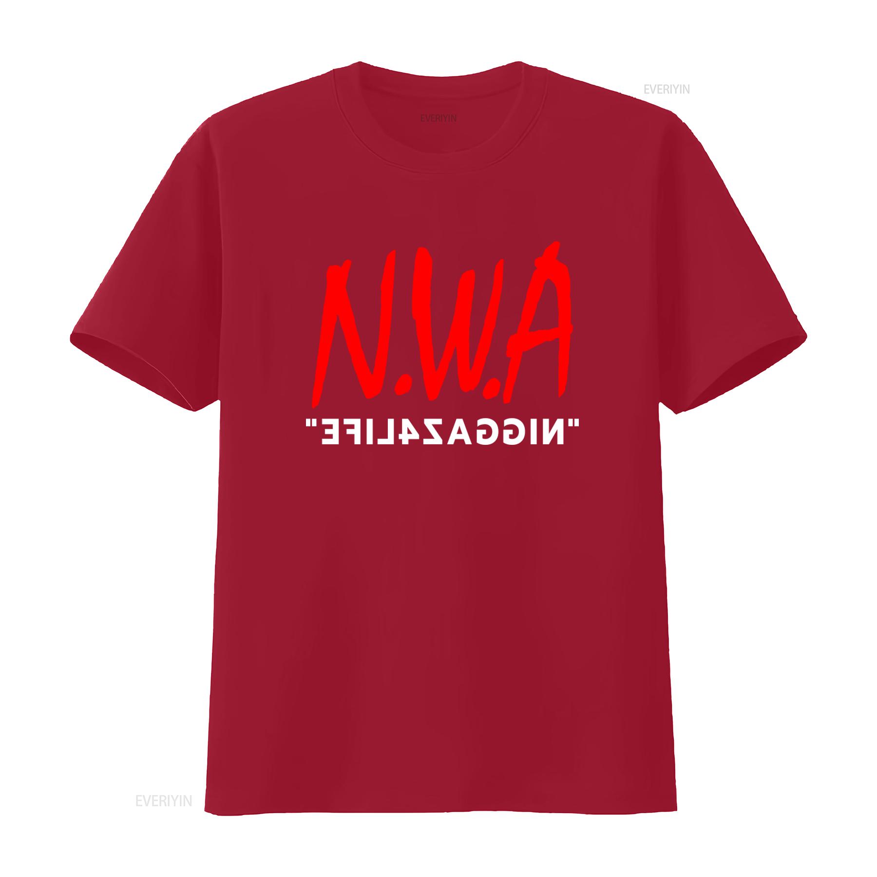 

Винтажная футболка 1991 года N W A NIGGAZ4LIFE Real Niggaz Dont Die Принт винтажная Стирка Дышащая Повседневная Стильная Удобная S