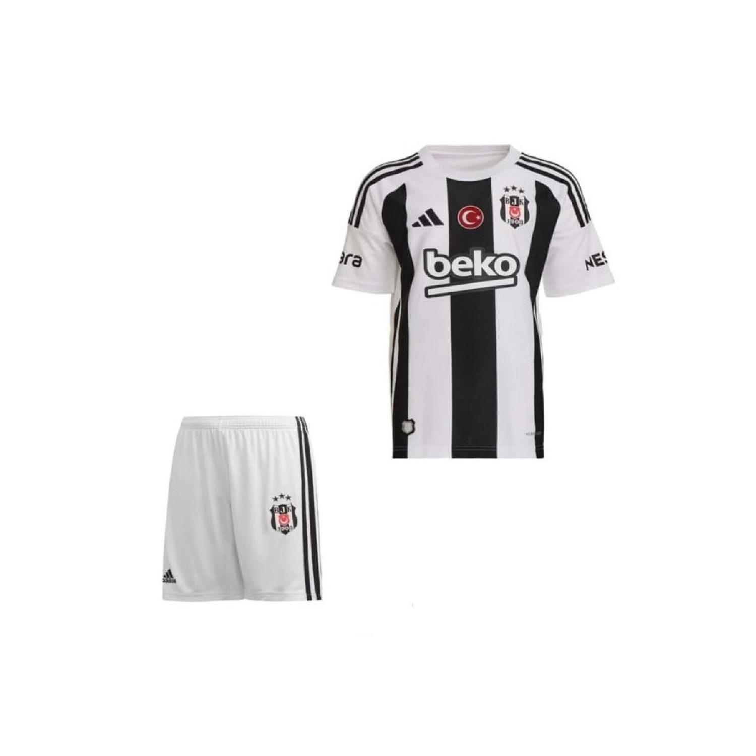 

Beikta- Cro mmobile 17 Черный/белый 2024/2025 Новый сезон Детский футбольный болельщик Джерси 3-4 Yaş белый