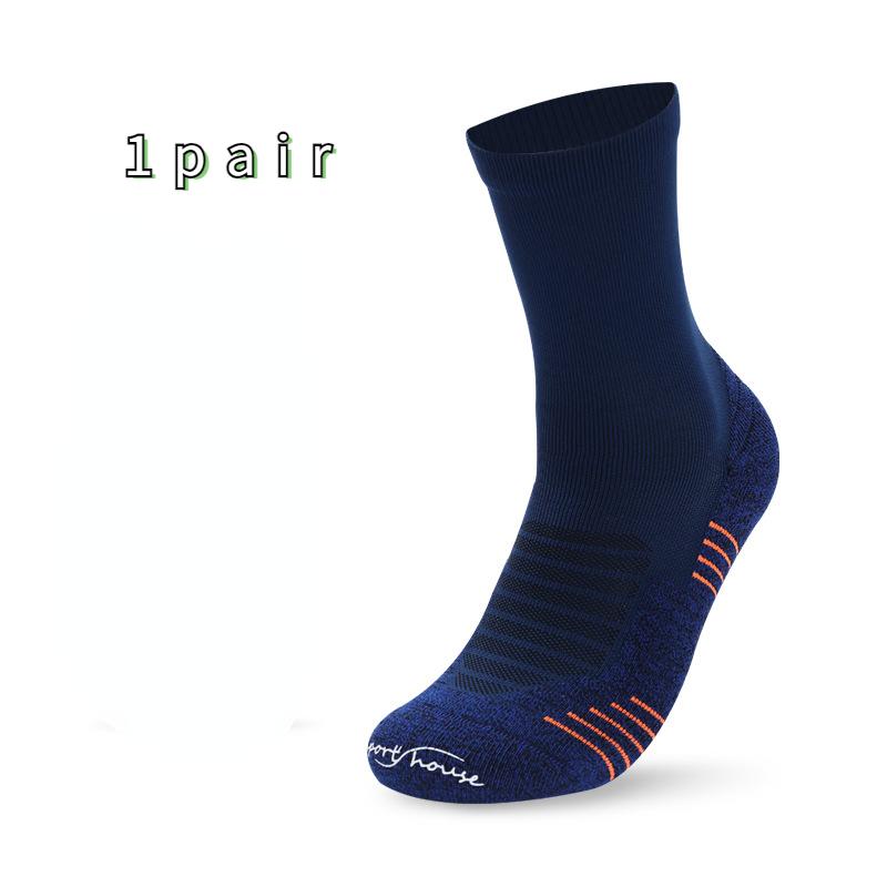 Storlek 39-44 Herr Mellånga Tunna Basketstrumpor Frotterad Sula Praktiska Sportstrumpor