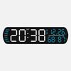 LED Alarm Clock TEMP Humidity Date Week Display Dual Alarm Timer Countdown DST Snooze Auto Dimming 12/24H Digital Table Clock2