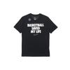 T Shirts Men's Black Crew Neck Moderate Straight Fit CD1132-010