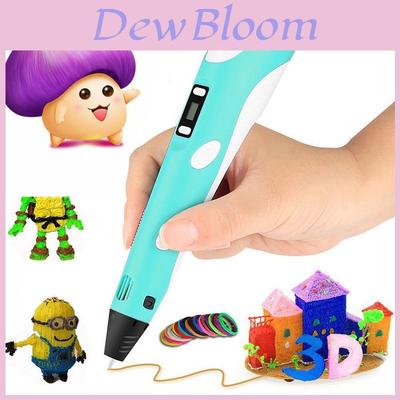Pluma de Impresión 3D con Filamento PLA de 12 Colores para Niños y Estudiantes Regalo