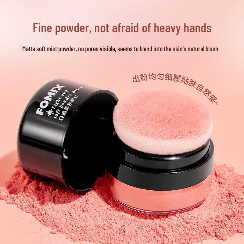 FOMIX Soft Blush Mushroom Cushion: All-in-One Color & Highlight Cream
