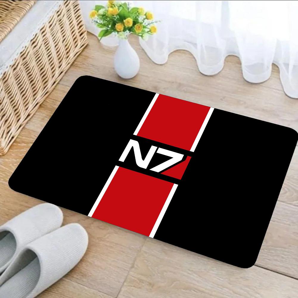 1pc N-N7 Mass Effect Bathroom Absorbent Mats Anti-Slip Mats Home Decor Supplies Carpets Home Kitchen Floor Mats