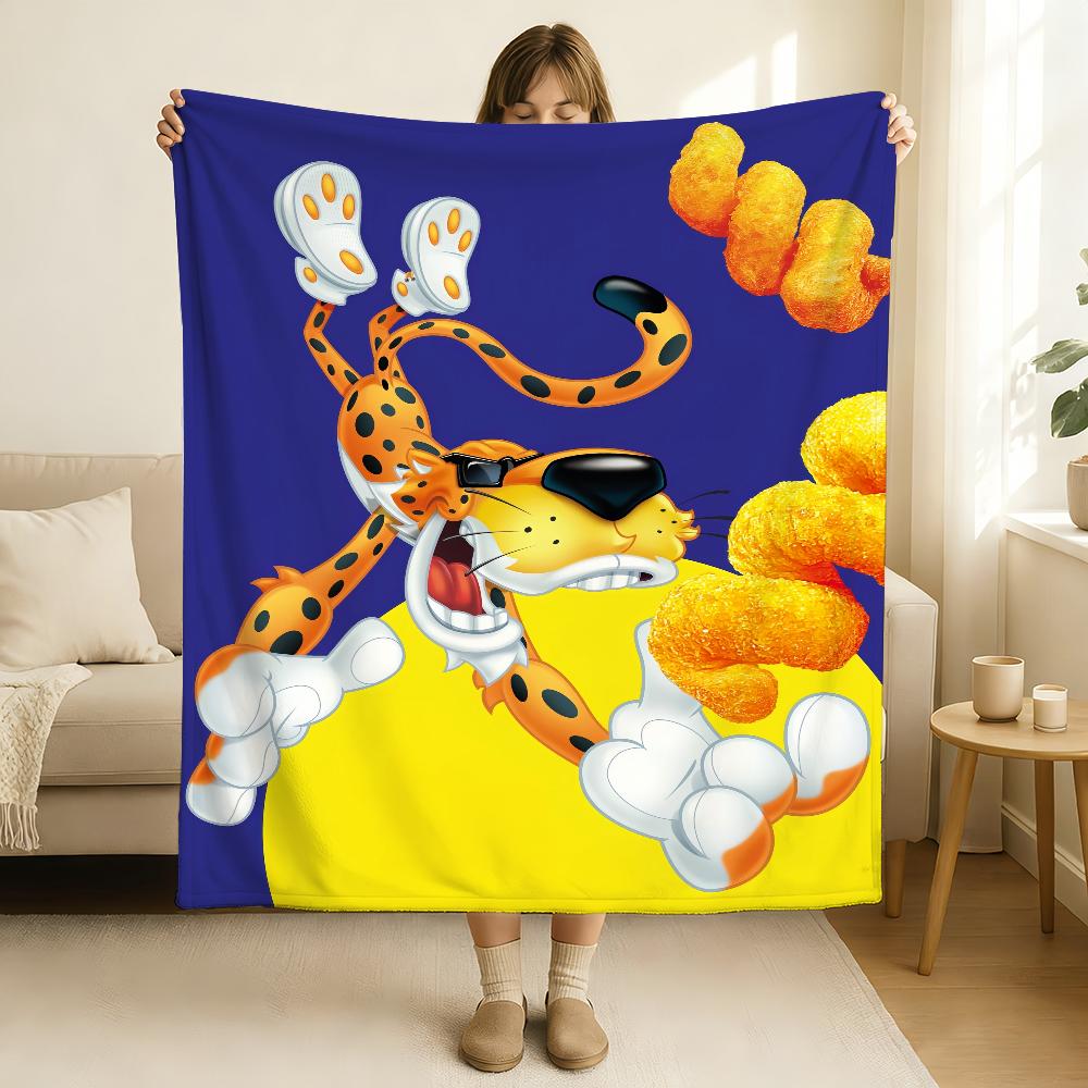 Leckeres Essen C Cheetos S Decke Weich und Hautfreundlich Für Sofa Bett Nickerchen Tagesdecke Alle Jahreszeiten Bettdecke
