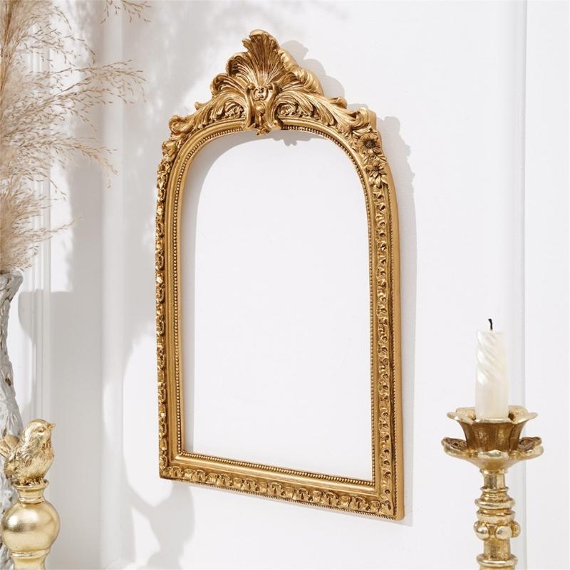 Antique Ornate Oval Photo Frame for Wall Mounting Retro Picture Frame,Decorative Photo Frame Wall Decors for Offfice Home Decors