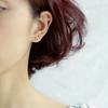 Cute Sweet Little Five Leaves Flower Stud Earrings for Women Luxury Silver Color Stainless Steel Piercing Korea Earring Jewelry
