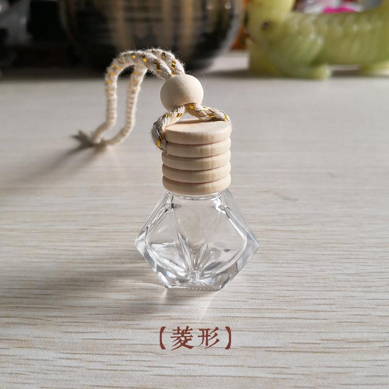 Glass Bottles Car Air Freshener Hanging Perfume Pendant Bottle Auto Essential Oils Perfume Bottle Diffuser Automobiles Ornaments
