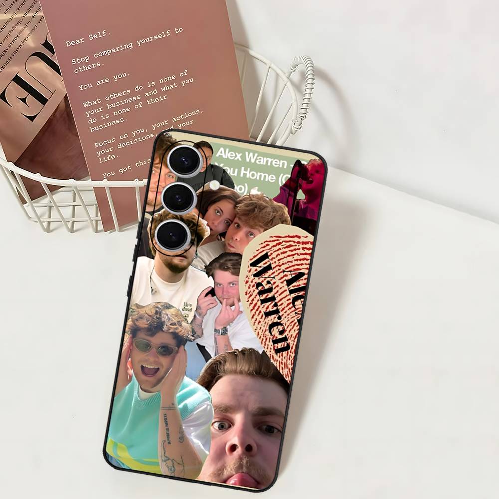 

Popular A-alex Music Singer W-warren Phone Case For Samsung S 24 Fe 25 Ultra Plus 20 Lite 21 30 22 23 24 22 Ultra 5G Fundas Samsung S22 ULTRA 5G