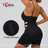 Flarixa Waist Trainer With Hooks Body Shaper Tummy Slimming Shapewear Women Camisole Bodysuit Butt Lift Seamless Underwear