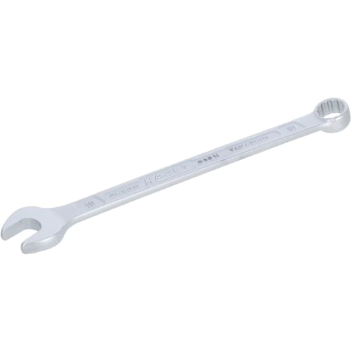 Hazet 600SPC/16 Combination Wrench Set, 16-Piece Set, 7-24mm, Chrome Vanadium Steel, Chrome-Plated Finish, Slim Design, Double T-Profile, Automotive a