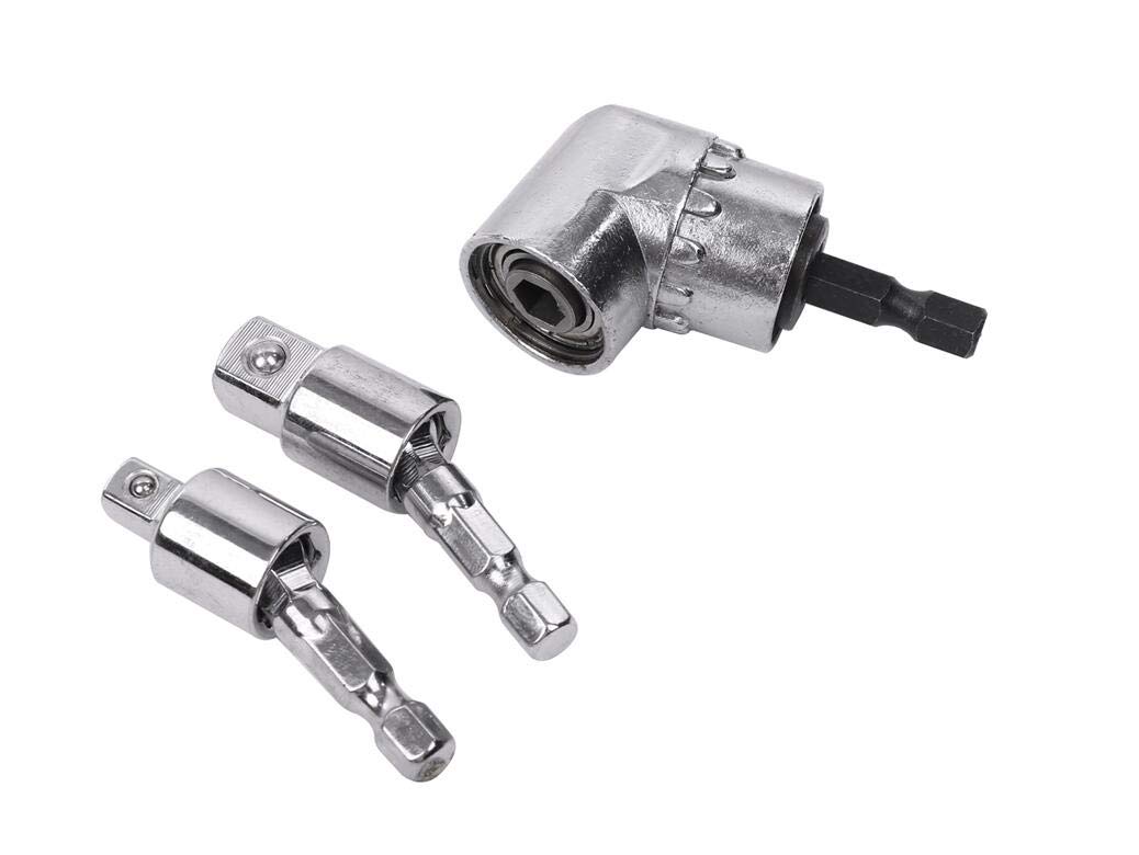 

Набор адаптеров с шестигранным хвостовиком для электроинструмента, угол поворота 10 мм 105 градусов, универсальная головка, электродрель [360 6,35 / & 6,35 мм]