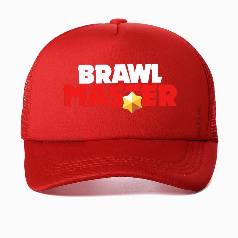 

Смешная кепка с графикой Brawl Master Stars Унисекс Женская Юмор Уличная одежда бейсболка Драки Игры Геймер Дышащая Регулируемая шляпа Adjustable