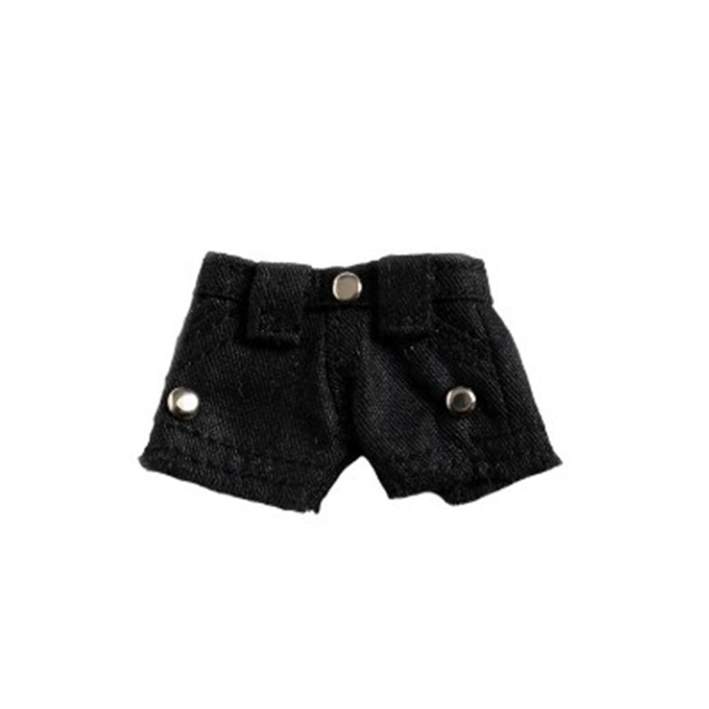 

Casual Wear Doll Jeans Shorts Outfits Handmade Doll Clothes for 1/12 BJD Dolls For 1/11 OB11 Doll чорний