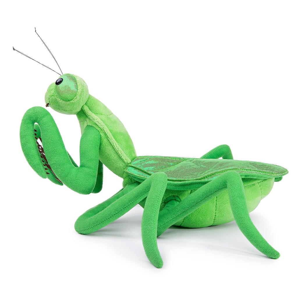 lilizzhoumax Praying Mantis Plush Toy, Super Soft, Realistic Praying Mantis Stuffed Animal, Cute and Fun, Perfect for Parties, Home Decoration, Kids'
