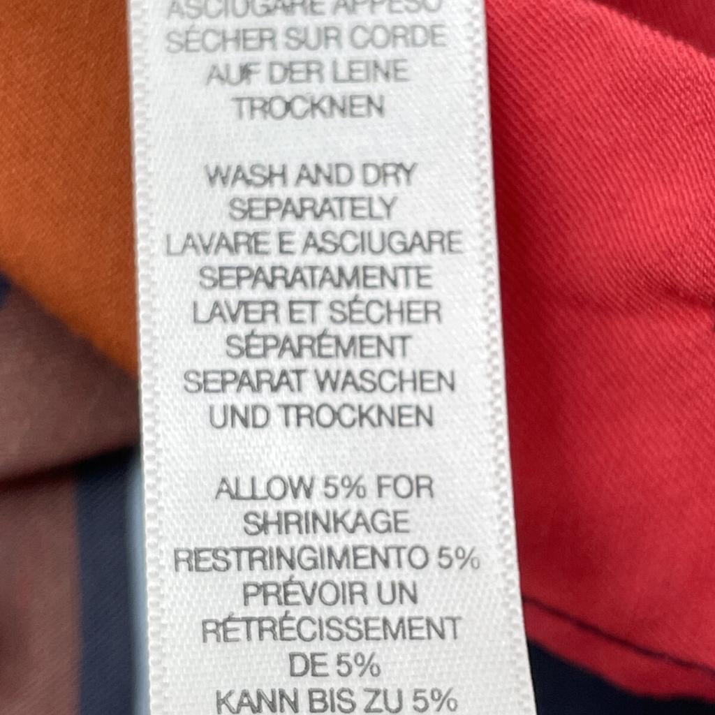 PaulSmith Multicolor 905U G01460 Striped Open Collar Shirt tops S multicolorUsed