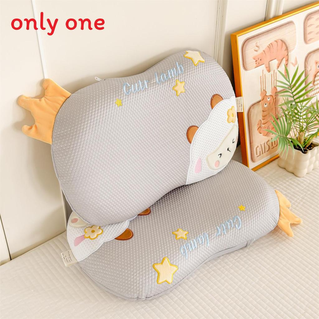 Cartoon Sheep Memory Foam Pillow With Embroidery For Kids And Adults Sleep Comfort