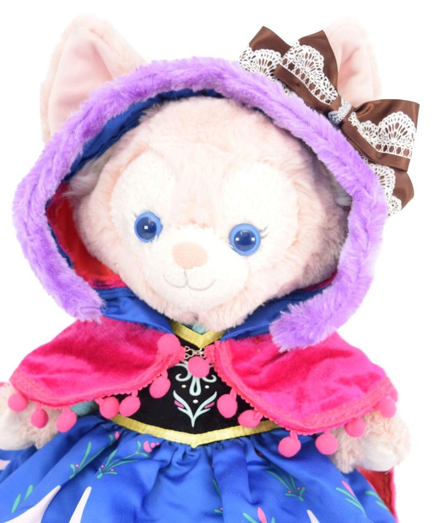 Teddy Bear Mail Order Alice Linabelle Costume from Frozen Kingdom for Small Size Dress-Up (No Body) (Anna Linabelle)