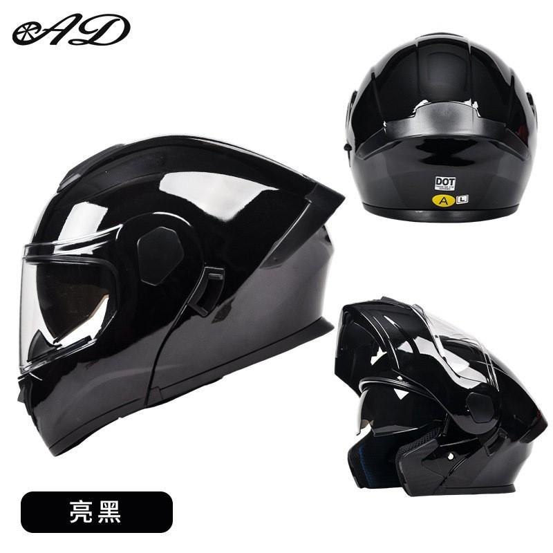 3C DOT Certified Full Face Motorcycle Helmet Men Women Winter Modular Motorbike Safety Electric Bike Riding Gear