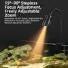360 Degree Rotation Fish Tank Clip Lamp 3W LED Aquarium Plant Light Aquarium Accessories