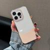 Splicing 2-in-1 is suitable for Apple 16Promax mobile phone case, ultra-thin and transparent iPhone16 all-inclusive PC case.