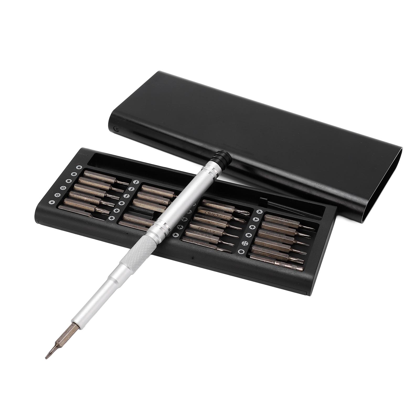 25 in 1 MultiSize Screwdriver Bits Set Steel Universal Precision Screwdriver Kit Auto Repair Tools