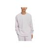 Adidas Originals X Pharrell Williams Sportowy T-shirt z Solidnym Logo Prosty z Długim Rękawem Unisex Top Różowy HN3436