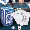 PVC Waterproof Mahjong Playing Cards