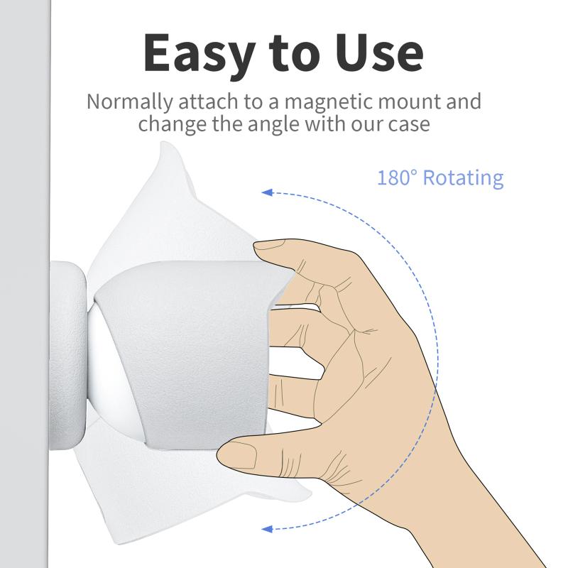 Silicone Case Cover Camera Cover All Weather Protection Camera Sleeve Waterproof For Googles Nest Cam Outdoor Or Indoor