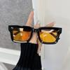 Vintage Women Fashion Square Sunglasses Retro Black Sun Glasses Female Male Eyewear