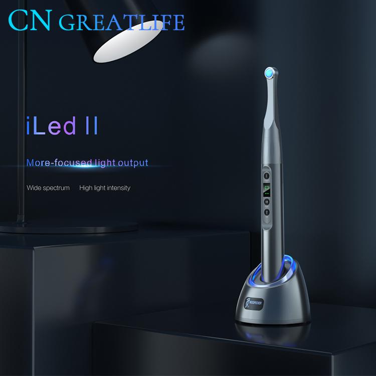 

1 секунда Woodpecker Iled II Светодиодная полимеризационная лампа Стоматологические полимеризационные лампы Светодиодная полимеризационная лампа Dental Woodpecker Iled II