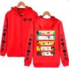 Anime The Seven Deadly Sins Meliodas Elizabeth Ban Graphic Hooded Men Women Manga Zipper Hoodies Harajuku Sweatshirt Zip Jacket