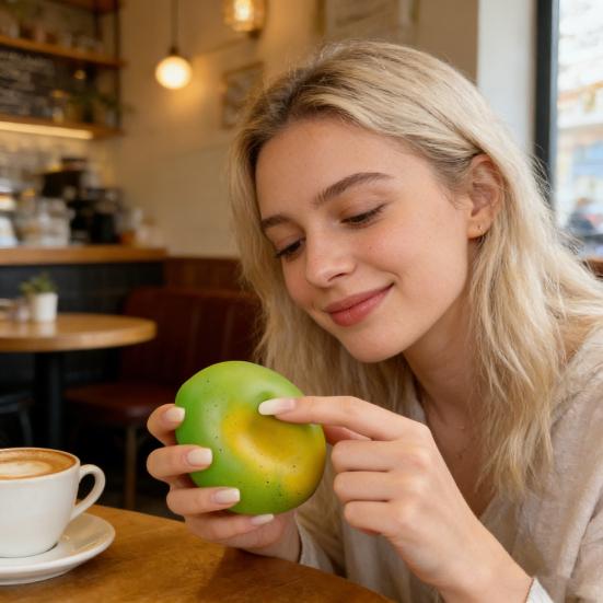 1/2/3/4/5Pcs Simulation Mango Stress Relief Toy Color Changing Strawberry Squeeze Toy Slow Rising Stretchy Decompression Fruit Shape Sensory Fidget