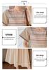 2026 Summer Embroidered Short Sleeve Maternity Dress