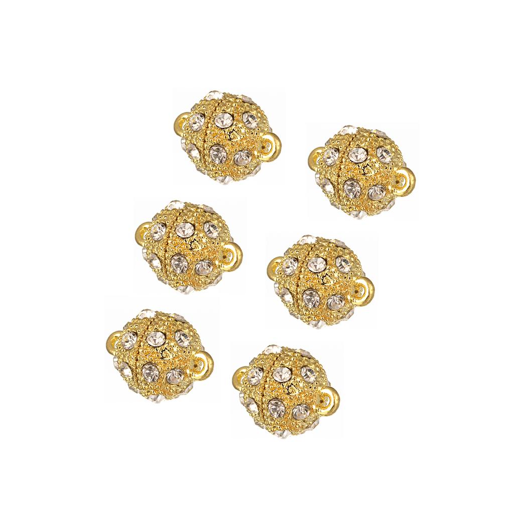 5 Stück/Lot Kristallstarke Magnetverschlüsse für Halsketten und Armbänder, Schnallen, Hakenverschlüsse, Endverschlüsse, Verbindungsstücke für die Schmuckherstellung