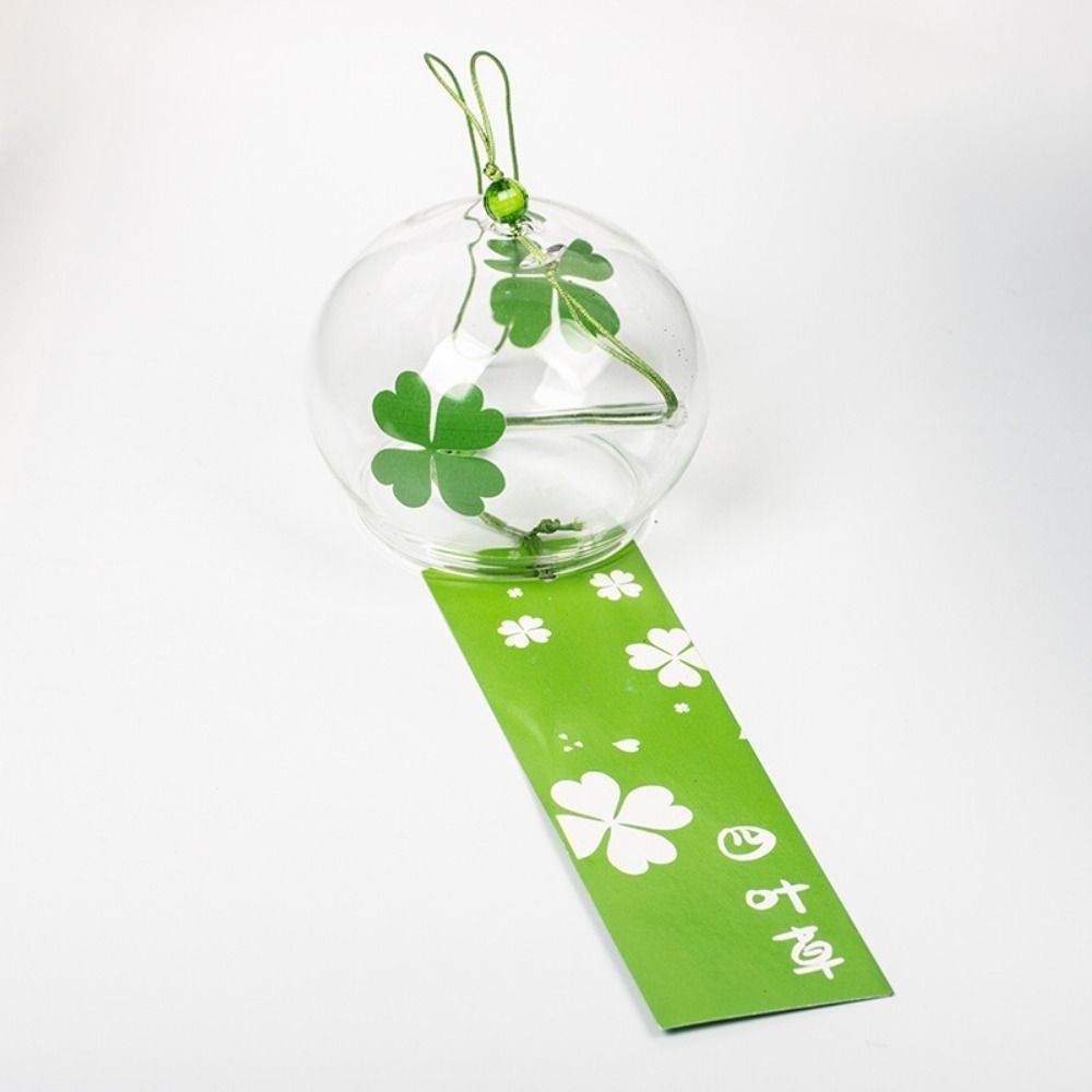 High Quality Japanese Style Fireworks Wind Chimes Creative Pendant Glass Cover Birthday Present Beautiful Home Decorations