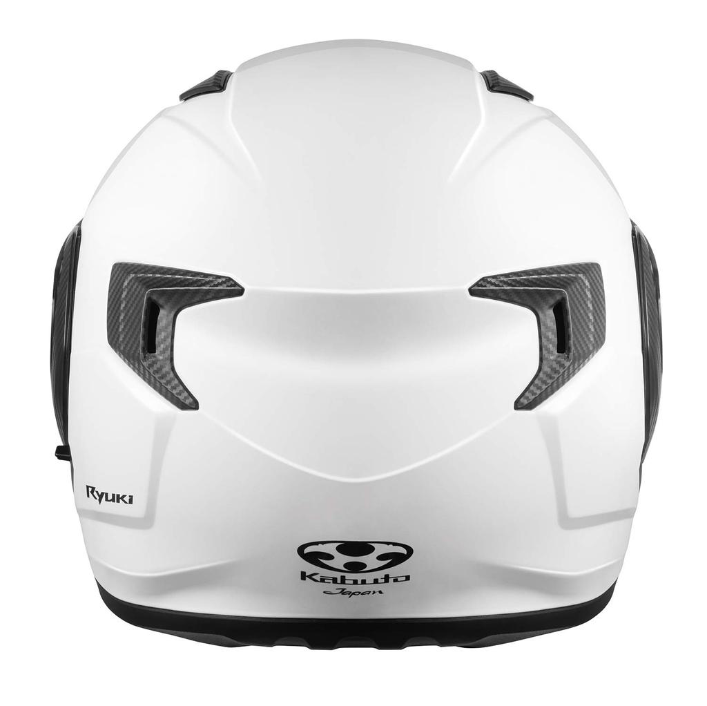 OGK KABUTO Motorcycle Helmet System RYUKI White Metallic (Size L)