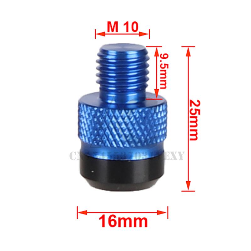 Bouchon de vis pour trou de rétroviseur en aluminium M10 pour moto, adapté aux accessoires de moto Yamaha MT10 MT25 FZ09 FZ07 MT07 MT09
