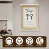Wall Key Holder House Key Box Cabinet Living Room Wall Hanging Storage Box Home Decor Case Wood Craft Gifts