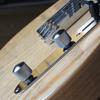 FLEOR 4pcs Bass Guitar Volume Tone Control Knobs Metal Dome Knobs Chrome /Black/Gold Choose