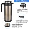 1000ML 12V/24V Stainless Steel Electric in Car Kettle Travel Thermoses Heating Water Bottle Electric in car Kettle in car Kettle