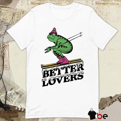 Better Lovers Band Better Lovers Ski Frog T-shirt White Unisex T-Shirt